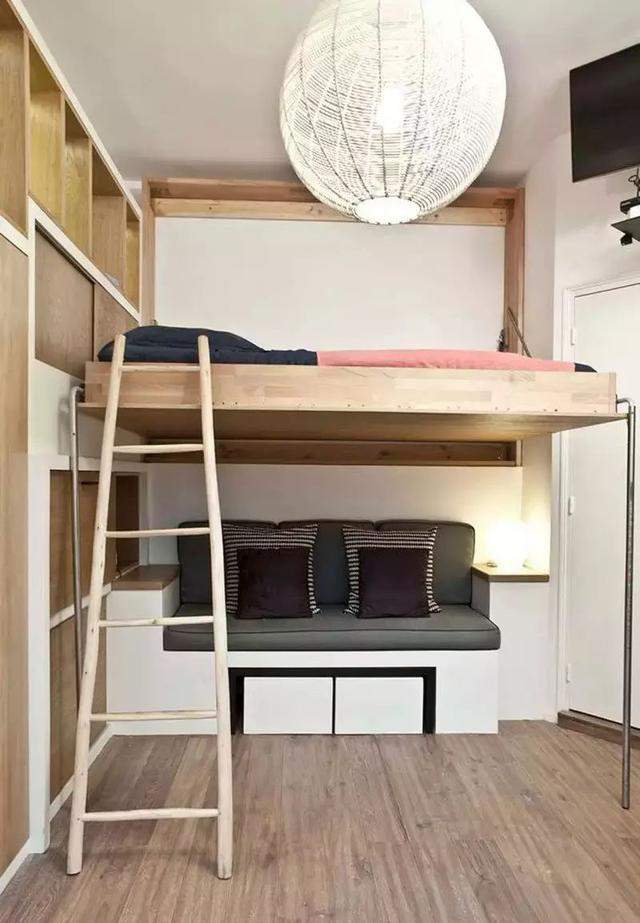 小卧室,如何做家具布置设计