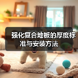 强化复合地板的厚度标准与安装方法
