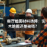 客厅地面材料选择：实木地板还是瓷砖？（图3）