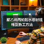 聚乙烯丙纶防水卷材规格及施工方法