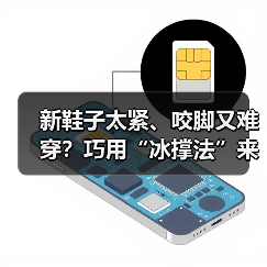 新鞋子太紧、咬脚又难穿？巧用“冰撑法”来搞定！（图2）