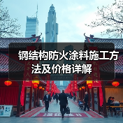 钢结构防火涂料施工方法及价格详解(图4) 钢结构防火涂料施工方法及价格详解(图4)
