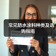 常见防水涂料种类及选购指南（图1）
