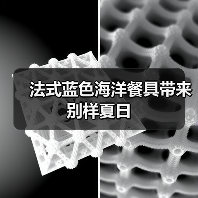 法式蓝色海洋餐具带来别样夏日（图4）