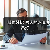 节能妙招 诱人的冰淇淋吊灯(图2) 节能妙招 诱人的冰淇淋吊灯(图2)