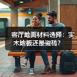 客厅地面材料选择：实木地板还是瓷砖？（图4）