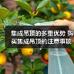 集成吊顶的多重优势 购买集成吊顶的注意事