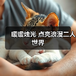 暖暖烛光 点亮浪漫二人世界（图3）