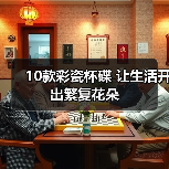 10款彩瓷杯碟 让生活开出繁复花朵（图4）