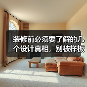 装修前必须要了解的几个设计真相，别被样板房误导了！（图4）