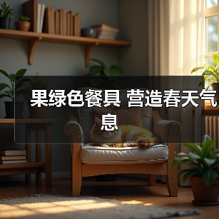 果绿色餐具 营造春天气息（图2）