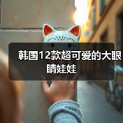 韩国12款超可爱的大眼睛娃娃