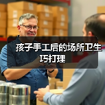 孩子手工后的场所卫生巧打理（图3）