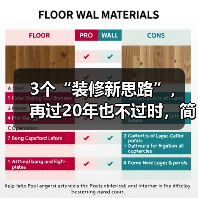 3个“装修新思路”，再过20年也不过时，简单实用又省钱（图2）