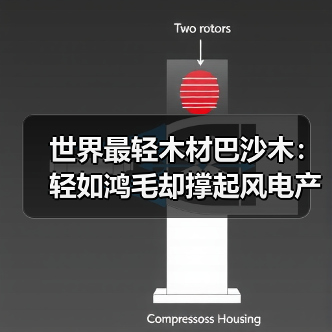 世界最轻木材巴沙木：轻如鸿毛却撑起风电产