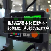 世界最轻木材巴沙木:轻如鸿毛却撑起风电产业半边天(图2) 世界最轻木材巴沙木:轻如鸿毛却撑起风电产业半边天(图2)