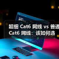 超细 Cat6 网线 vs 普通 Cat