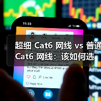 超细 Cat6 网线 vs 普通 Cat6 网线:该如何选择?(图2) 超细 Cat6 网线 vs 普通 Cat6 网线:该如何选择?(图2)