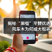 揭秘“黑檀”平替优选：风车木为何成大板茶