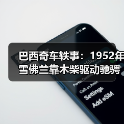 巴西奇车轶事:1952年雪佛兰靠木柴驱动驰骋半世纪(图3) 巴西奇车轶事:1952年雪佛兰靠木柴驱动驰骋半世纪(图3)