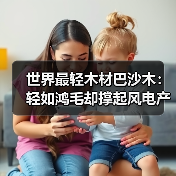 世界最轻木材巴沙木:轻如鸿毛却撑起风电产业半边天(图1) 世界最轻木材巴沙木:轻如鸿毛却撑起风电产业半边天(图1)