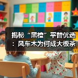 揭秘“黑檀”平替优选:风车木为何成大板茶桌高端材质新宠?(图2) 揭秘“黑檀”平替优选:风车木为何成大板茶桌高端材质新宠?(图2)