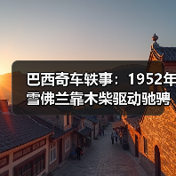 巴西奇车轶事:1952年雪佛兰靠木柴驱动驰骋半世纪(图1) 巴西奇车轶事:1952年雪佛兰靠木柴驱动驰骋半世纪(图1)