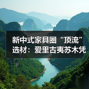 新中式家具圈“顶流”选材：爱里古夷苏木凭什么圈粉无数？（图3）