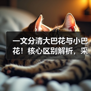 一文分清大巴花与小巴花！核心区别解析，采