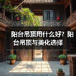 阳台吊顶用什么好？阳台吊顶与美化选择（图1）