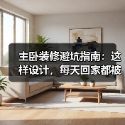 主卧装修避坑指南:这样设计,每天回家都被温柔治愈!(图1) 主卧装修避坑指南:这样设计,每天回家都被温柔治愈!(图1)