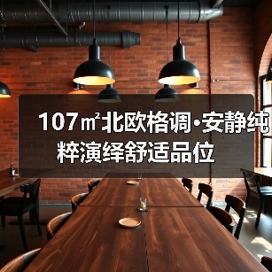107㎡北欧格调•安静纯粹演绎舒适品位(图2) 107㎡北欧格调•安静纯粹演绎舒适品位(图2)