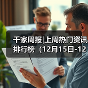 千家周报|上周热门资讯 排行榜(12月15日-12月21日)(图2) 千家周报|上周热门资讯 排行榜(12月15日-12月21日)(图2)
