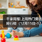 千家周报|上周热门资讯 排行榜(12月15日-12月21日)(图1) 千家周报|上周热门资讯 排行榜(12月15日-12月21日)(图1)
