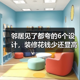 邻居见了都夸的6个设计,装修花钱少还显高级(图2) 邻居见了都夸的6个设计,装修花钱少还显高级(图2)