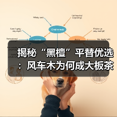 揭秘“黑檀”平替优选：风车木为何成大板茶桌高端材质新宠？（图2）