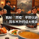 揭秘“黑檀”平替优选：风车木为何成大板茶桌高端材质新宠？（图3）