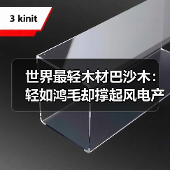 世界最轻木材巴沙木：轻如鸿毛却撑起风电产