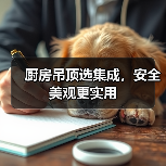 厨房吊顶选集成,安全美观更实用(图2) 厨房吊顶选集成,安全美观更实用(图2)