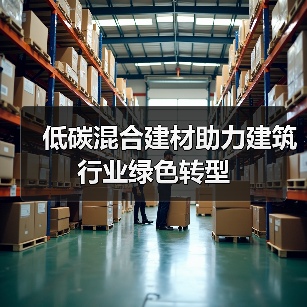 低碳混合建材助力建筑行业绿色转型(图4) 低碳混合建材助力建筑行业绿色转型(图4)