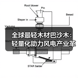 全球最轻木材巴沙木：轻量化助力风电产业革新（图1）