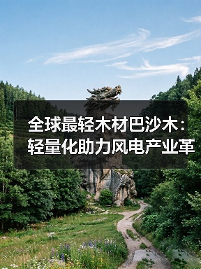 全球最轻木材巴沙木：轻量化助力风电产业革新（图3）