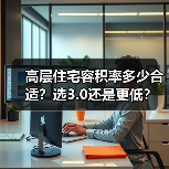 高层住宅容积率多少合适?选3.0还是更低?(图3) 高层住宅容积率多少合适?选3.0还是更低?(图3)