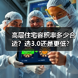 高层住宅容积率多少合适?选3.0还是更低?(图4) 高层住宅容积率多少合适?选3.0还是更低?(图4)