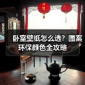 卧室壁纸怎么选?图案环保颜色全攻略(图2) 卧室壁纸怎么选?图案环保颜色全攻略(图2)