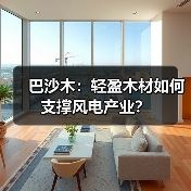 巴沙木:轻盈木材如何支撑风电产业?(图2) 巴沙木:轻盈木材如何支撑风电产业?(图2)
