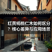 红黄褐榄仁木如何区分？核心差异与应用场景