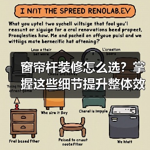窗帘杆装修怎么选？掌握这些细节提升整体效果（图2）