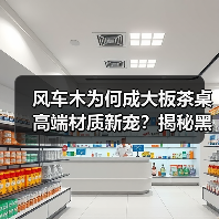 风车木为何成大板茶桌高端材质新宠?揭秘黑檀平替优选(图3) 风车木为何成大板茶桌高端材质新宠?揭秘黑檀平替优选(图3)