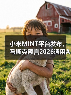 小米MINT平台发布,马斯克预言2026通用AI?(图3) 小米MINT平台发布,马斯克预言2026通用AI?(图3)